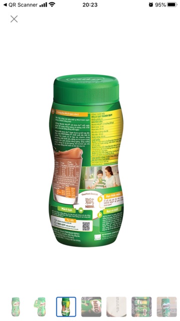 Bột MiLo hủ 400gr