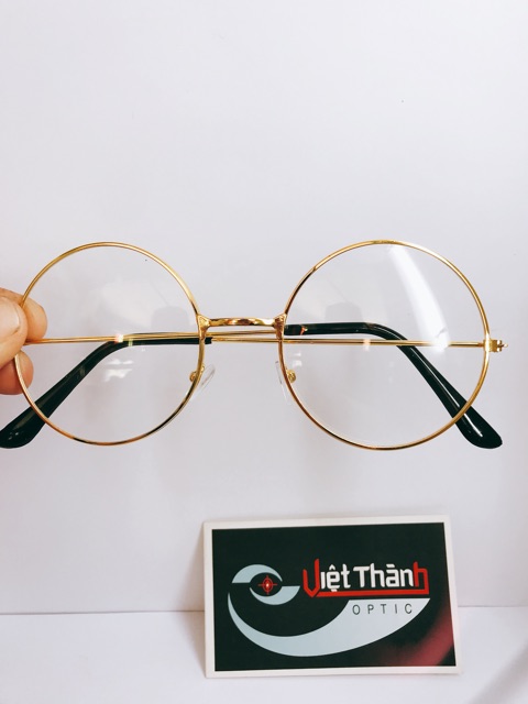 Kính trắng mắt tròn xoe 0 độ ( loại 2 ) | BigBuy360 - bigbuy360.vn