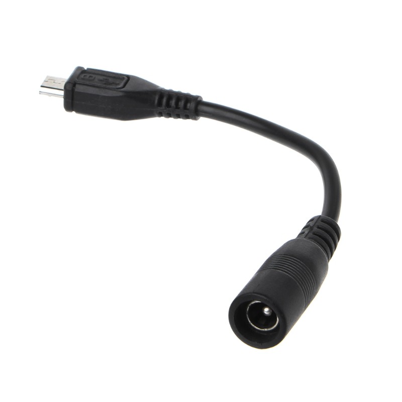 Cáp Chuyển Đổi 5.5x2.1mm Dc Sang Micro Usb Đực Chống Nước