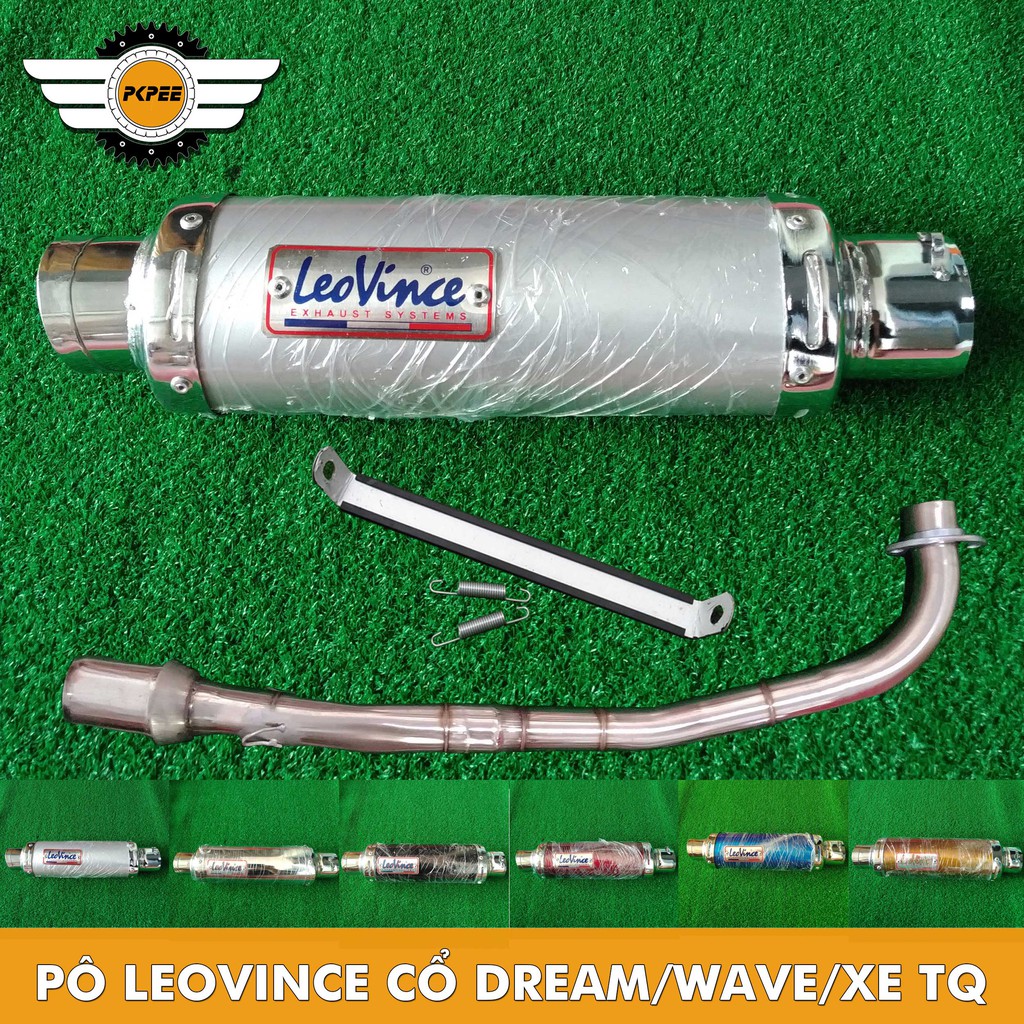 Combo Pô Tăng Leovince Kèm Cổ Dream, Wave, xe Trung Quốc