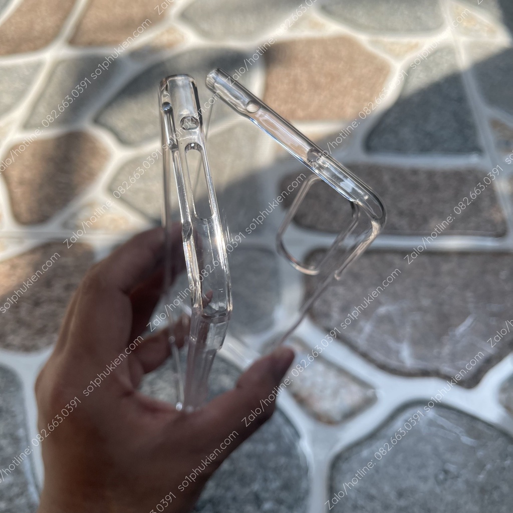 Ốp lưng Samsung Galaxy Z Fold 3 ( Fold3 ) 5G pc cứng trong suốt, có viền gồ bảo vệ cam bền đẹp