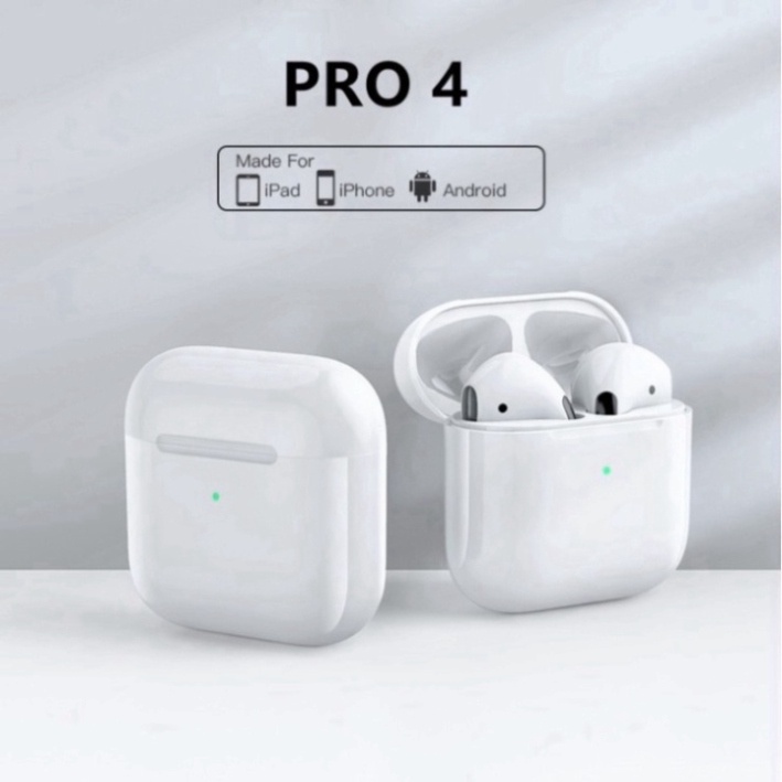 Tai nghe bluetooth tws pro4 nhỏ không dây hifi phong cách thể thao cho android Senko.shop05
