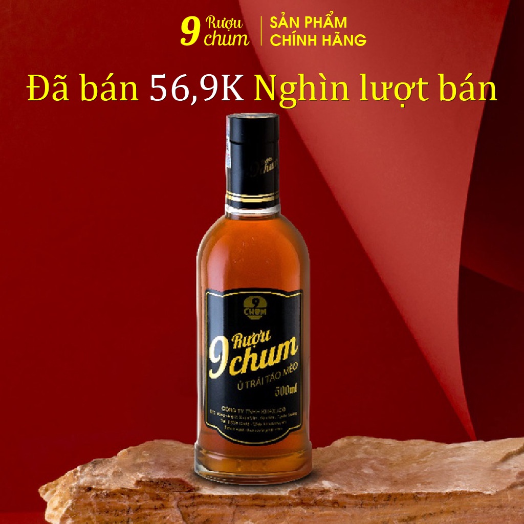Rư.ợ.u Táo Mèo Lên Men 9Chum Chứa Nhiều Hợp Chất Quý Hiếm Tốt Cho Sức Khoẻ - 500ml