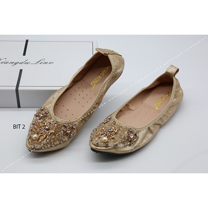 GIÀY BÚP BÊ ĐÍNH ĐÁ SANG CHẢNH | BigBuy360 - bigbuy360.vn