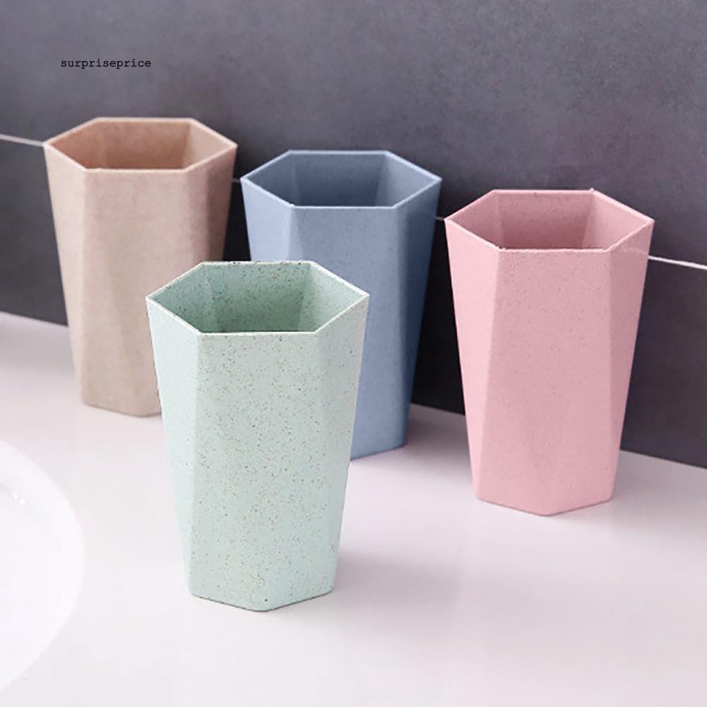 Cốc súc miệng dung tích 301-400ml chất liệu rơm lúa mì và nhựa PP thân thiện với môi trường