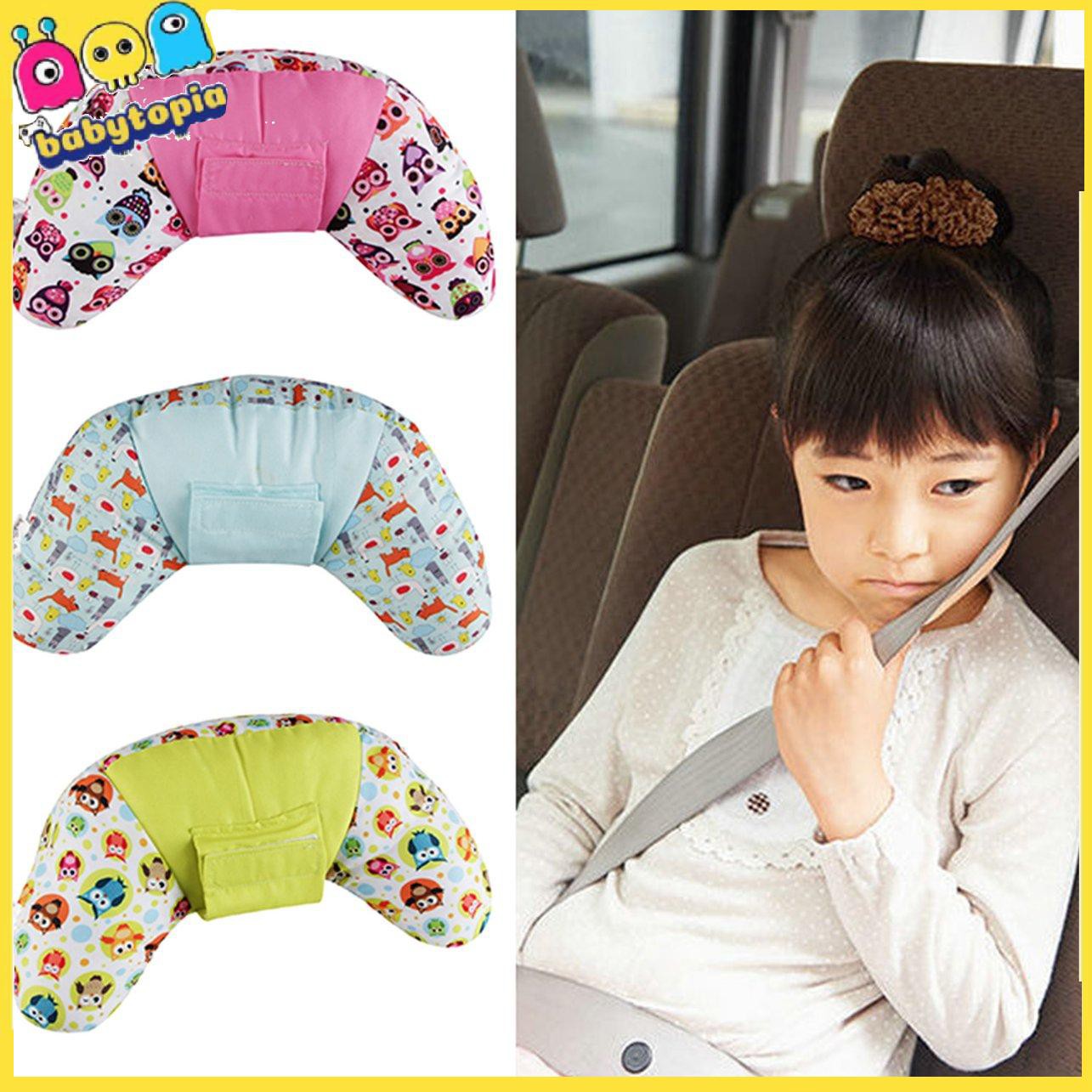 Gối Tựa Đầu Gắn Dây An Toàn Trên Xe Hơi Cho Bé