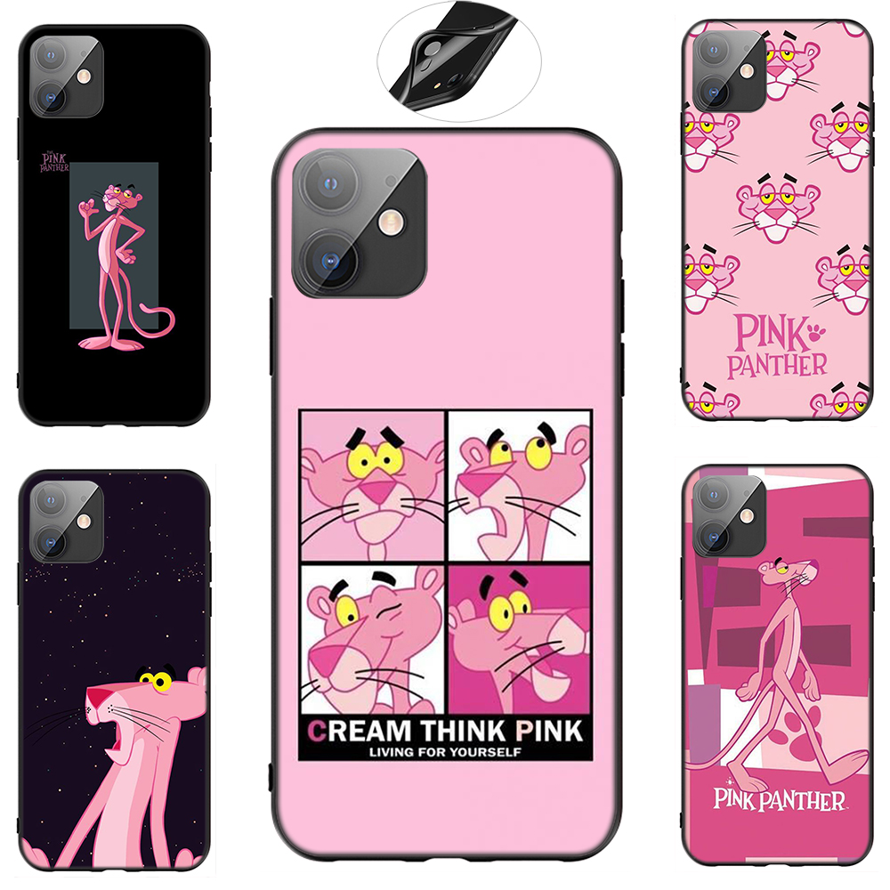 iPhone XR X Xs Max 7 8 6s 6 Plus 7+ 8+ 5 5s SE 2020 Casing Soft Case 88SF The Pink Panther mobile phone case