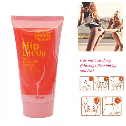 Kem Nâng mông LAMYMES Hip Lift Up 150ml Cải Thiện Vòng Ba Hiệu Quả, Giúp Nở Và Săn Chắc Mông Tối Đa (Hàng Chính Hãng) | BigBuy360 - bigbuy360.vn