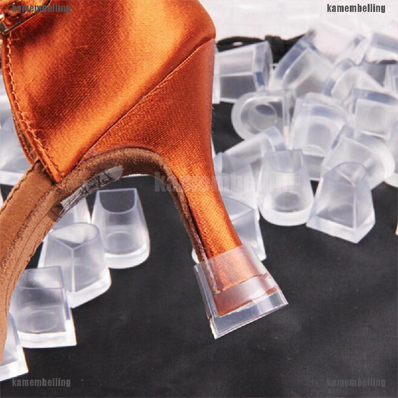 1-5 Cặp Vỏ Bọc Gót Giày Cao Gót Trong Suốt