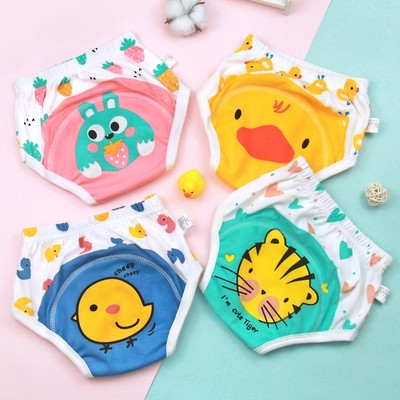Adabaobao® ᵛⁿQuần tã lót Lucky Big Cat® tập đi vệ sinh sáu lớp chống nước chống rò rỉ cho trẻ sơ sinh