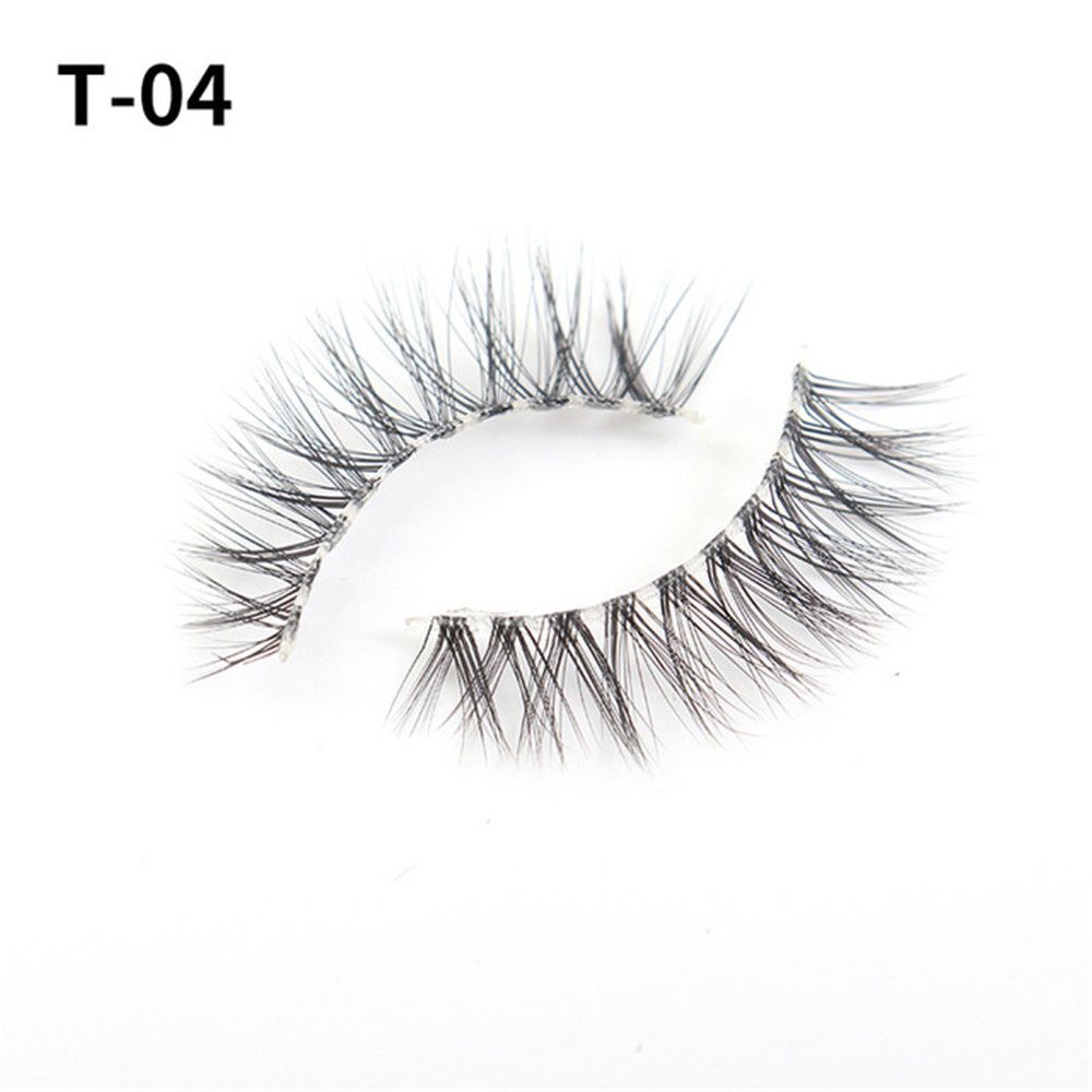 Lông Mi Giả 3D Trong Suốt Trang Điểm Cho Nữ