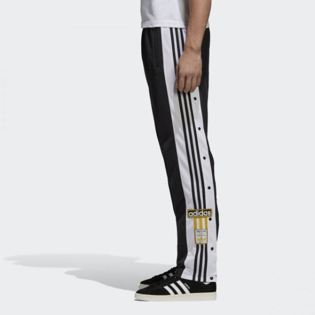 Quần ADIDAS BRAND phối sọc Nam Nữ khuy bấm dọc hông quần . . . HOT TREND 2020