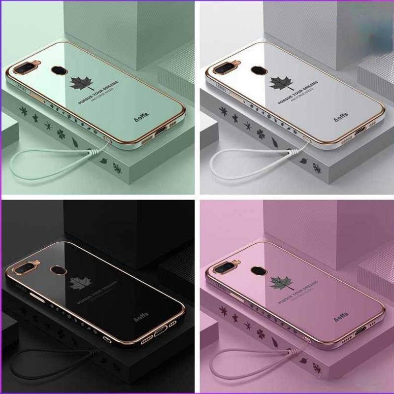 Ốp Điện Thoại Mềm Hình Lá Phong Cho Oppo A15 A15S A15 A93 A9 2020 A5 2020 A53 2020 A32 A52 A92 A5 A3S A7 A5S A12 F9 F9PRO