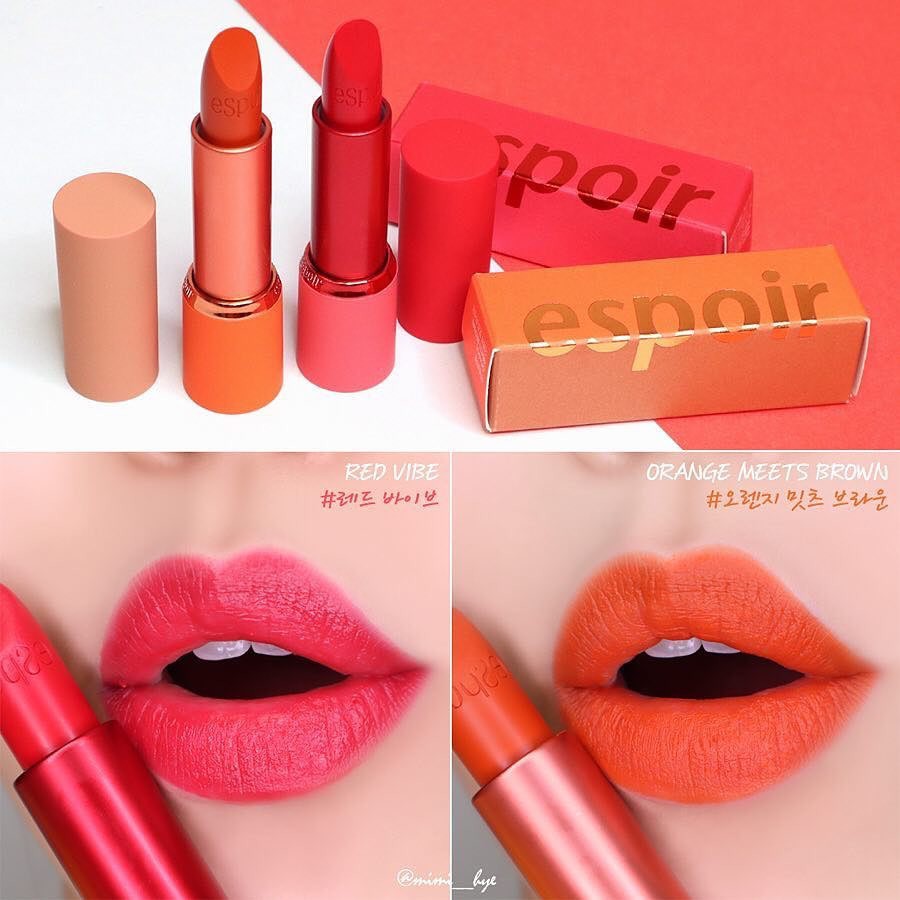 Son Thỏi Lì Espoir No Wear Gentle Matte Lipstick Limited 2019 Colorful Your Nude [Mĩ Phẩm Gía Sỉ 89]