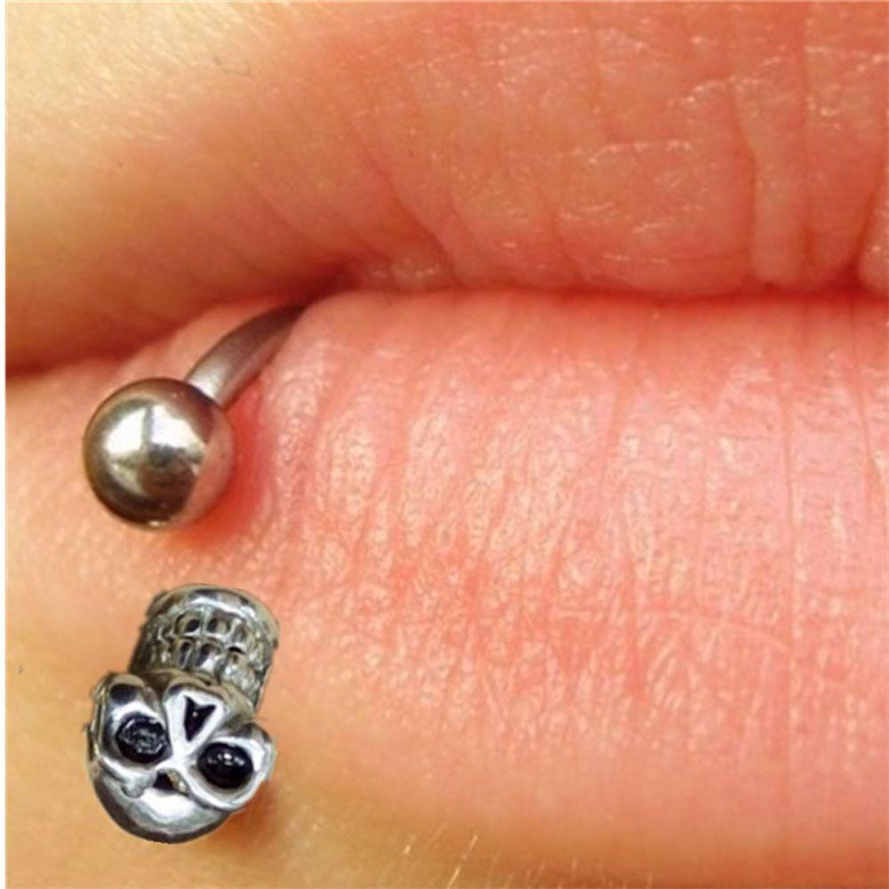 Khuyên Mũi / Tai / Môi Hình Đầu Lâu Độc Đáo