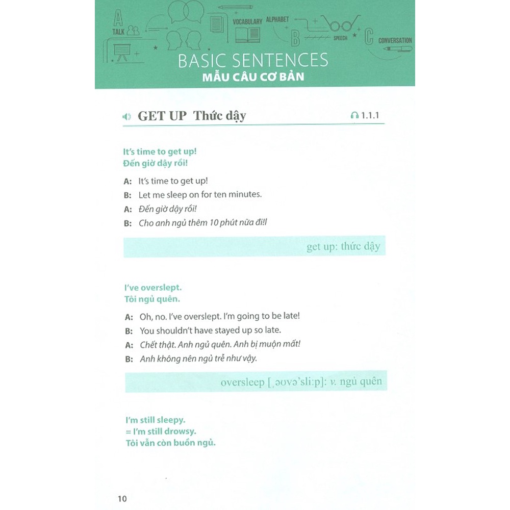 Sách - Tự Học Tiếng Anh Cấp Tốc - Những Mẫu Câu Giao Tiếp Hàng Ngày (Ryan Bleckley, Carolina Han - Văn Lang)