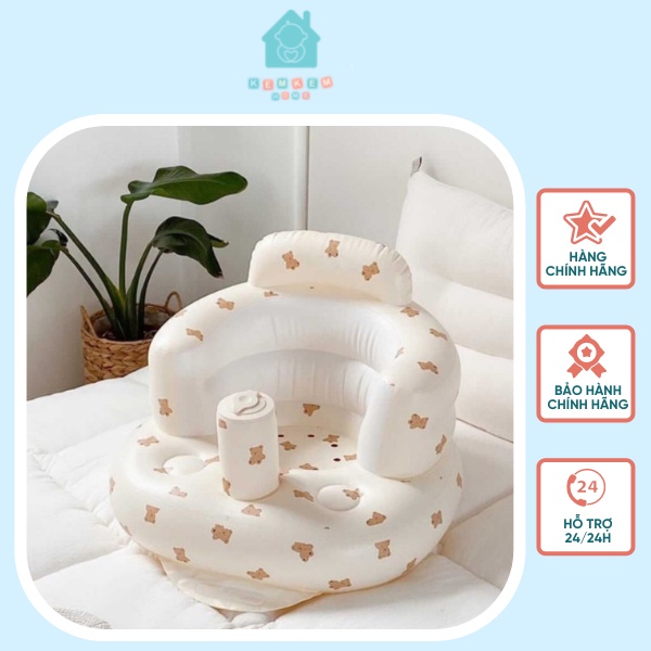 Ghế hơi tập ngồi cho bé từ 4 tháng/Ghế tập ăn dặm