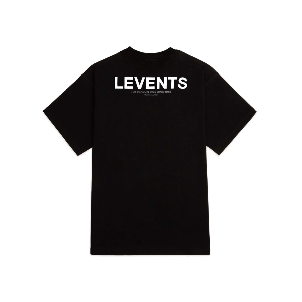 ÁO LEVENTS LVS XL LOGO BRANDNAME season21 PINK/WHITE/BLACK
