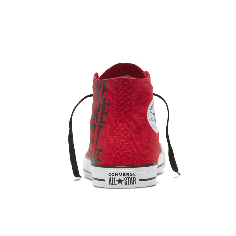 Giày Sneaker Unisex Converse Chuck Taylor All Star We Are Not Alone Enamel Red - 165467C