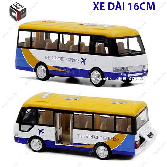 Mô Hình Kim Loại Xe Bus Airport Express Tỉ Lệ 1:36  -16cm - Caipo -  7657