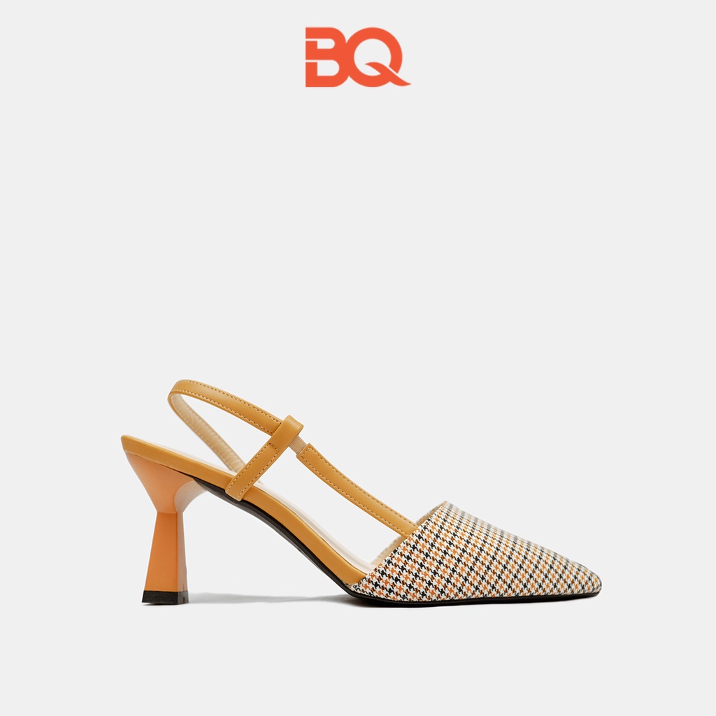 Giày cao gót nữ bít mũi gót nhọn 7p quai hậu BQ GB H170