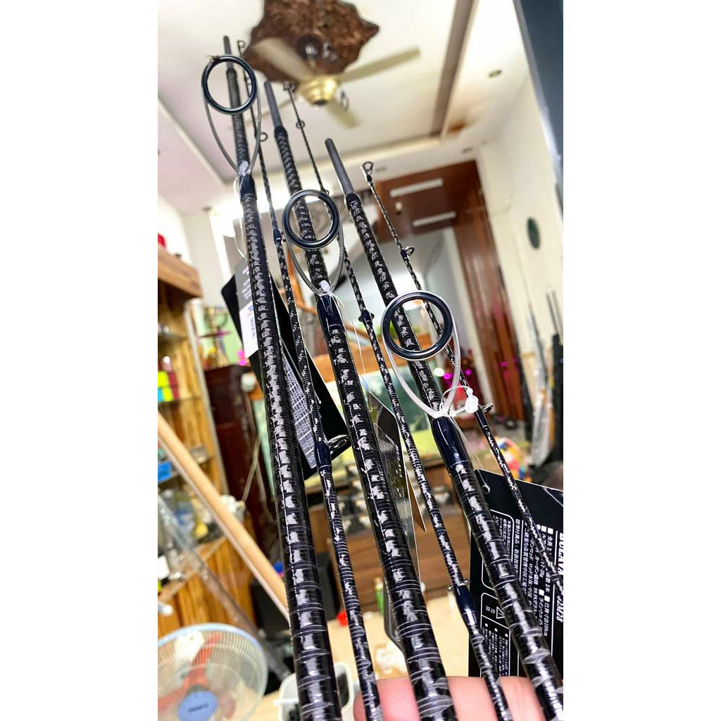 CẦN CÂU LURE BULAVA MONSTER XOẮN X ĐEN