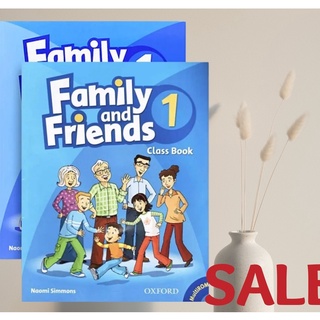 Hot - giá rẻ - combo 2 cuốn family and friends 1 – in màu, kèm cd
