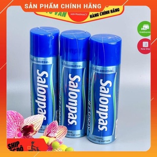 Xịt lạnh giảm đau nhanh salonpas jet spray sản xuất tại nhật bản chai 118ml