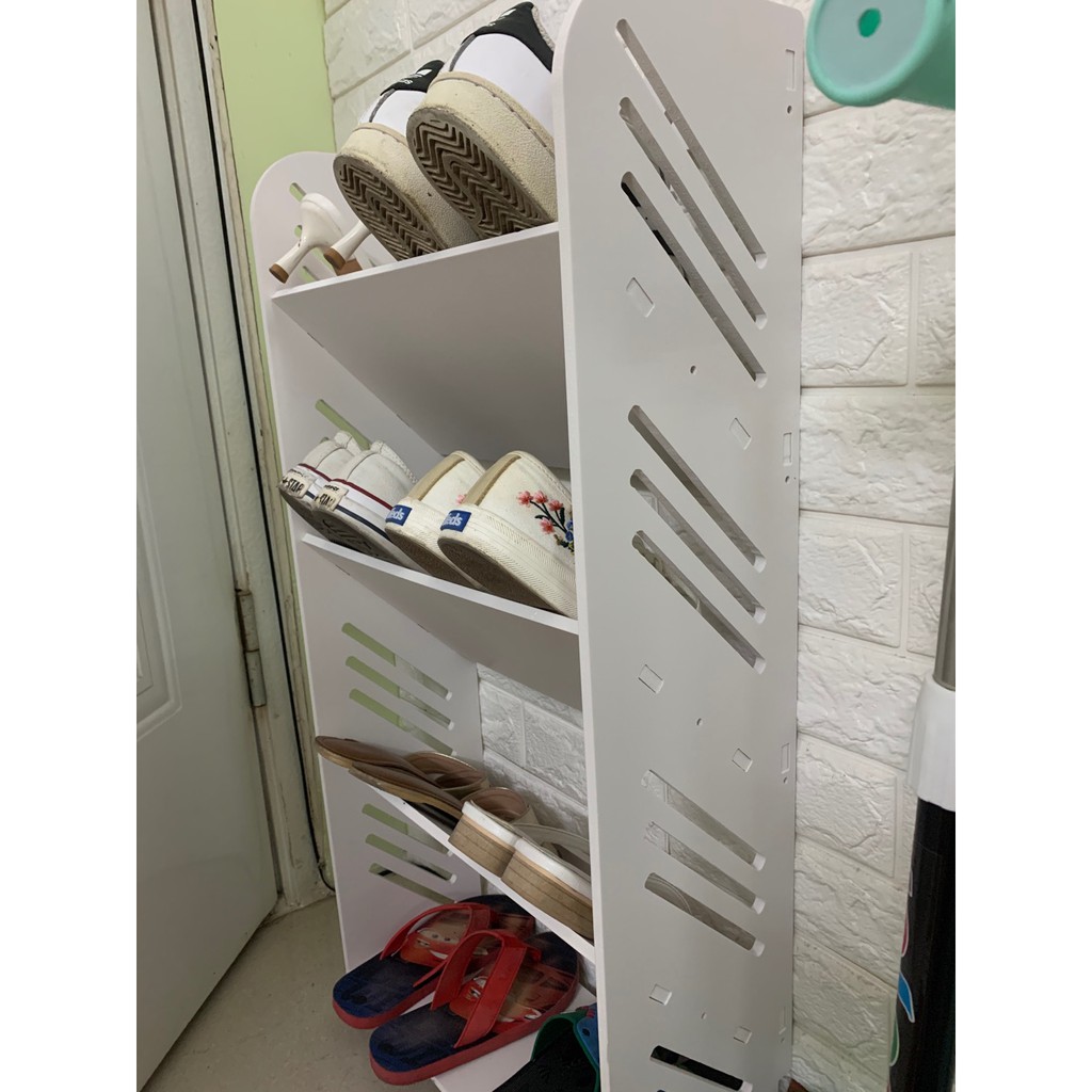 Kệ giày tiết kiệm không gian 4 tầng rộng 40 hiện đại thông minh IGA- IG347D