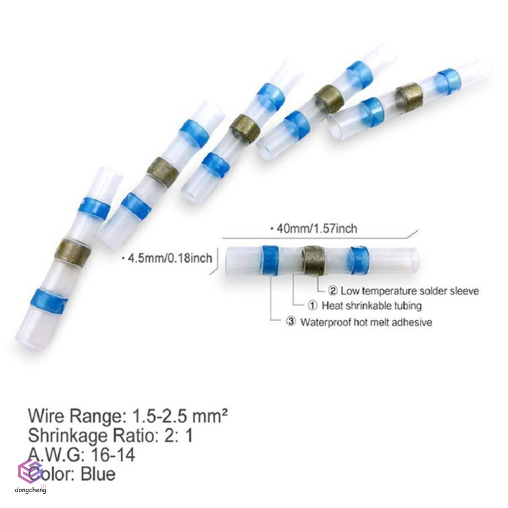 Set 10 ống co nhiệt nối dây điện chất lượng cao