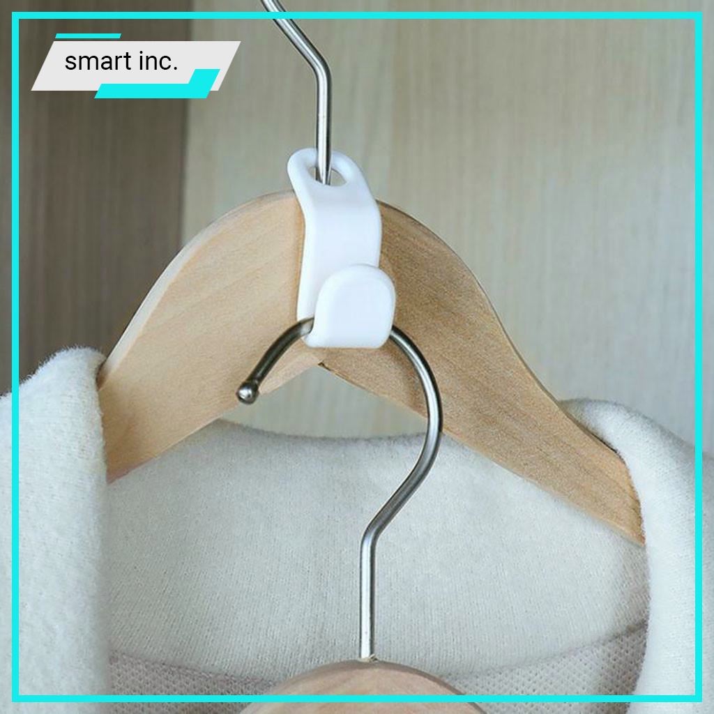Móc Treo Quần Áo Móc Treo Tủ Đồ Tiết Kiệm Diện Tích Đầu Nối Xếp Tầng Tiện Lợi