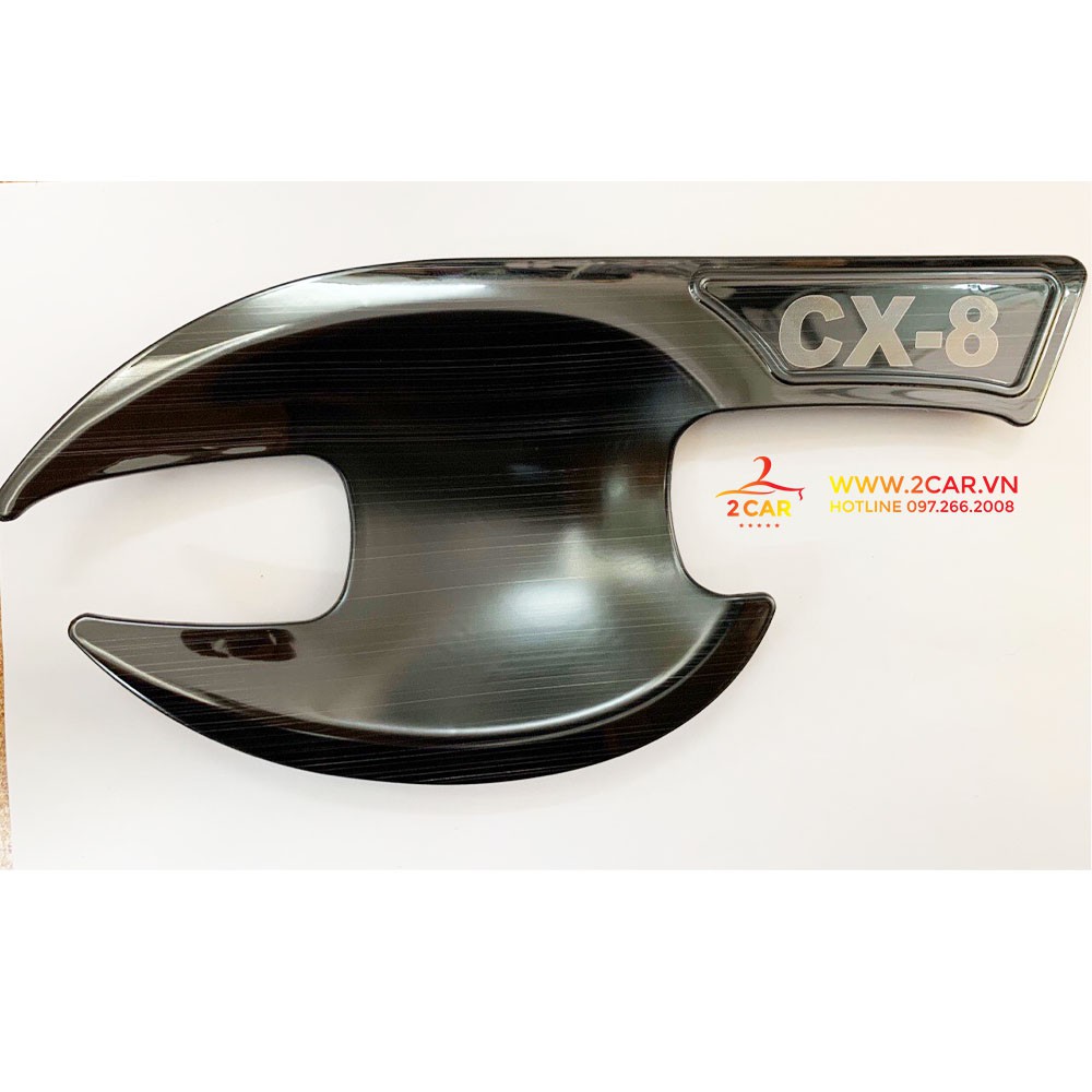 Ốp Tay nắm, Hõm Cửa Xe Mazda CX8 chất liệu Titan