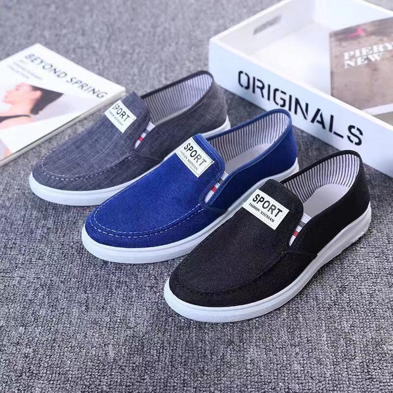 Giày lười nam Sport 2 màu thể dục thể thao siêu êm