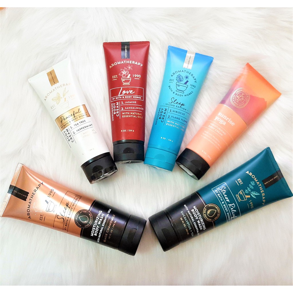 Lotion dưỡng da BBW dòng Aromatherapy 226g