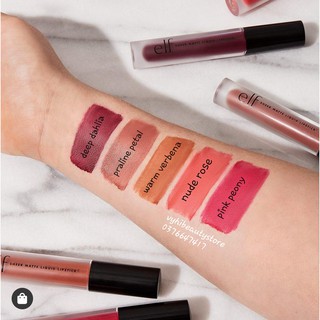 Son tint lì Elf Sheer Matte Liquid lipstick