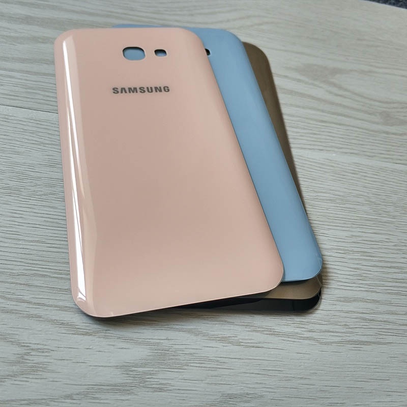 Nắp Lưng Điện Thoại Bằng Kính 3D Thay Thế Chuyên Dụng Cho Samsung Galaxy A7 2017 A 7 2017 A720 A720F
