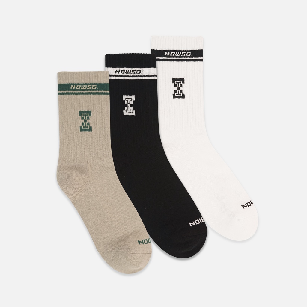 Vớ NEEDS OF WISDOM Striped Socks - Local Brand Chính Hãng