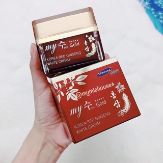 KEM DƯỠNG NHÂN SÂM MY JIN GOLD KOREA RED GINSENG WHITE CREAM