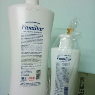 Combo sữa tắm dê 1200ml và 250ml