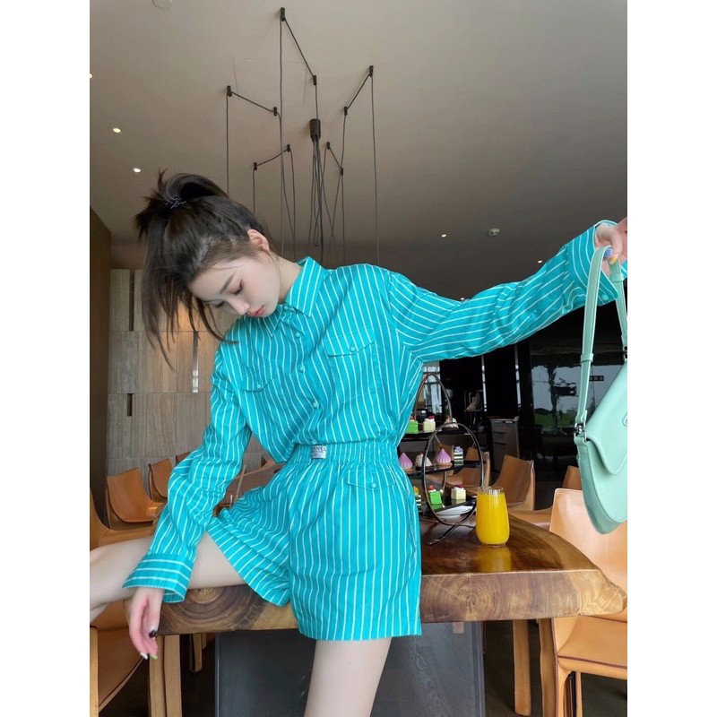 Set bộ thời trang cao cấp Chanel CN chất liệu cotton lụa nhập khẩu kiểu dáng sang trọng