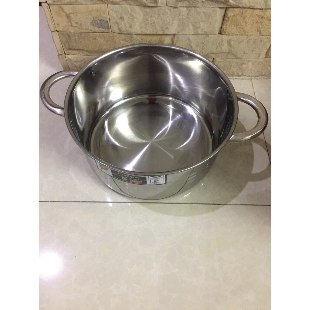 XOONG NỒI INOX TIẾN THÀNH TITHAFAC ĐÔNG Á  DÙNG BẾP TỪ VÀ GAS SIZE 16=&gt;30CM