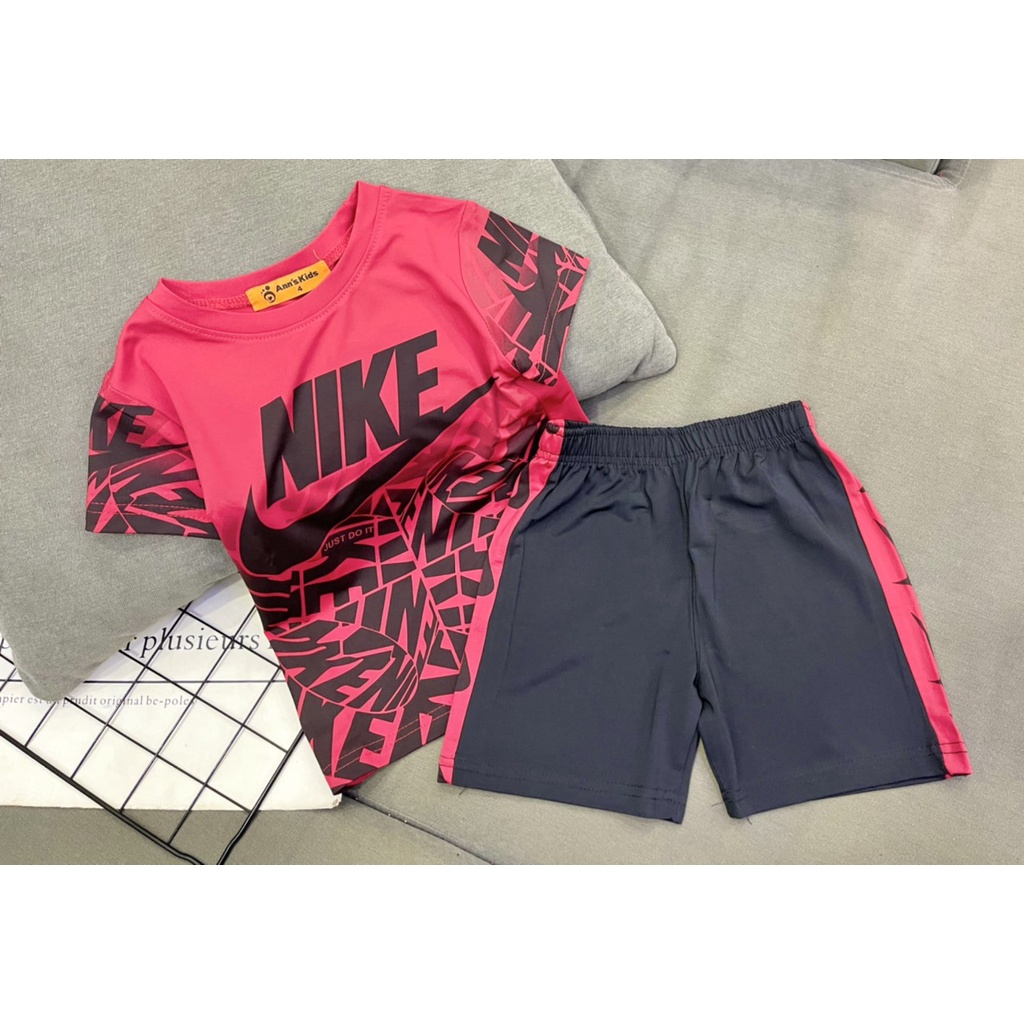 Đồ bộ bé trai size đại 22-40kg thun lạnh thể thao Jennie kids J500