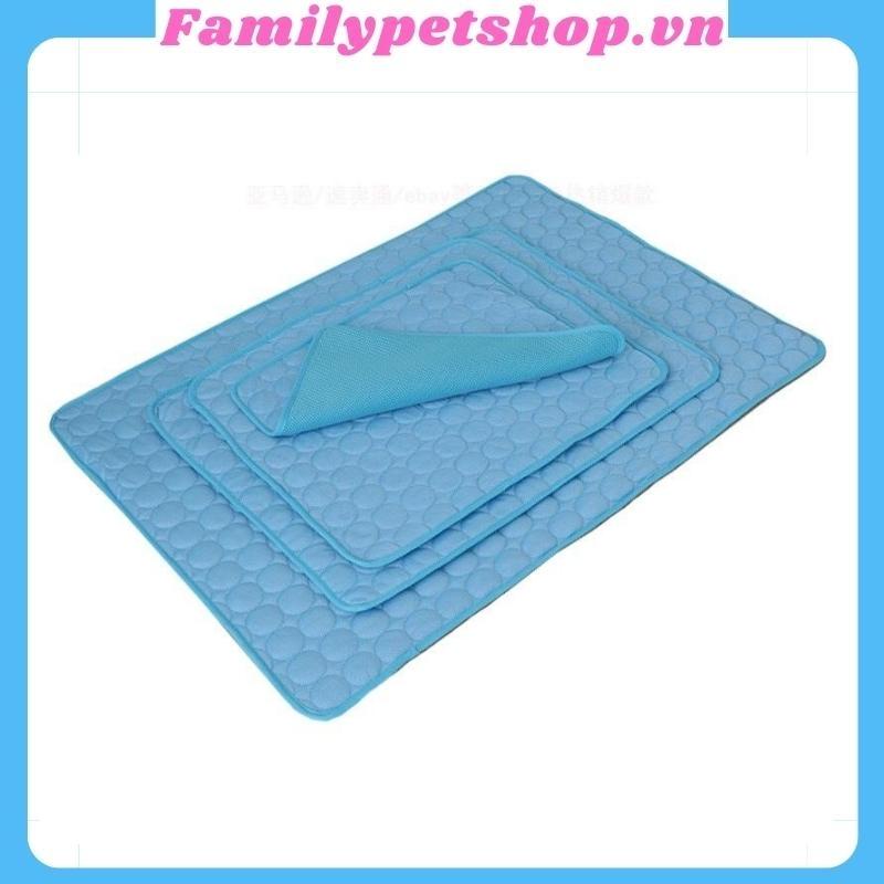 Đệm điều hòa cho chó mèo-mẫu thảm chiếu thoáng khí có thể giặt cho cưng-familypetshop.vn