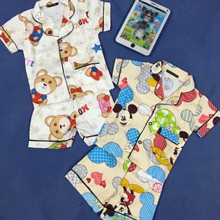 ComBo 3 bộ quần áo pizama cho bé