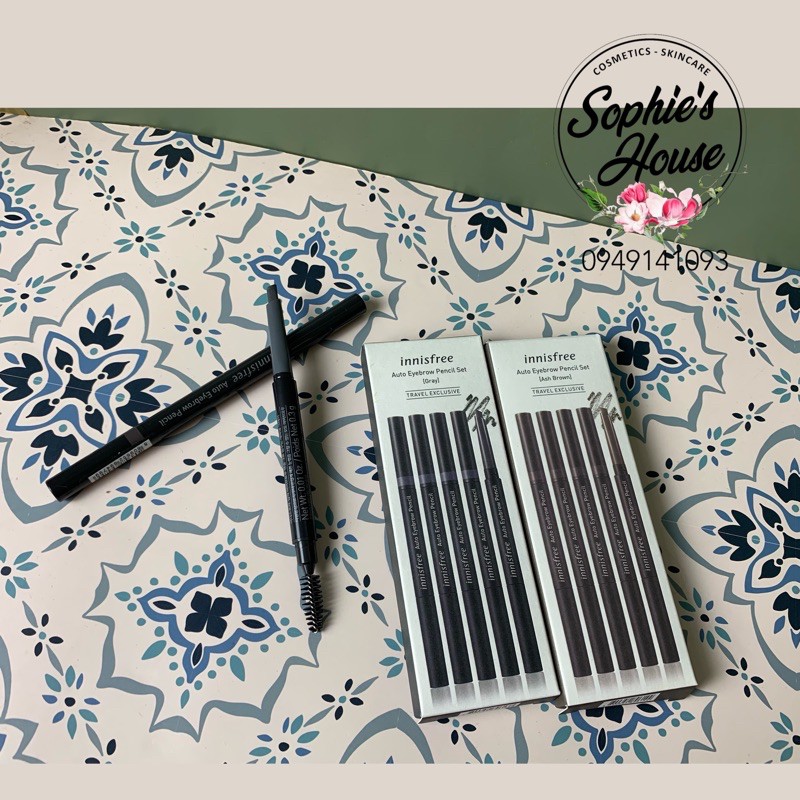 Chì Kẻ Mày Innisfree Auto Eyebrow Pencil