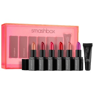 Bộ sản phẩm Smashbox: Light It Up Lipstick + Mattifier Set