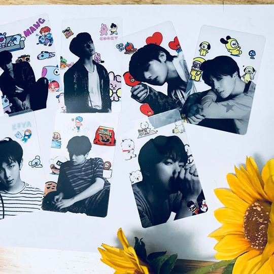 Nhãn dán/Sticker in theo yêu cầu (Tự cắt)