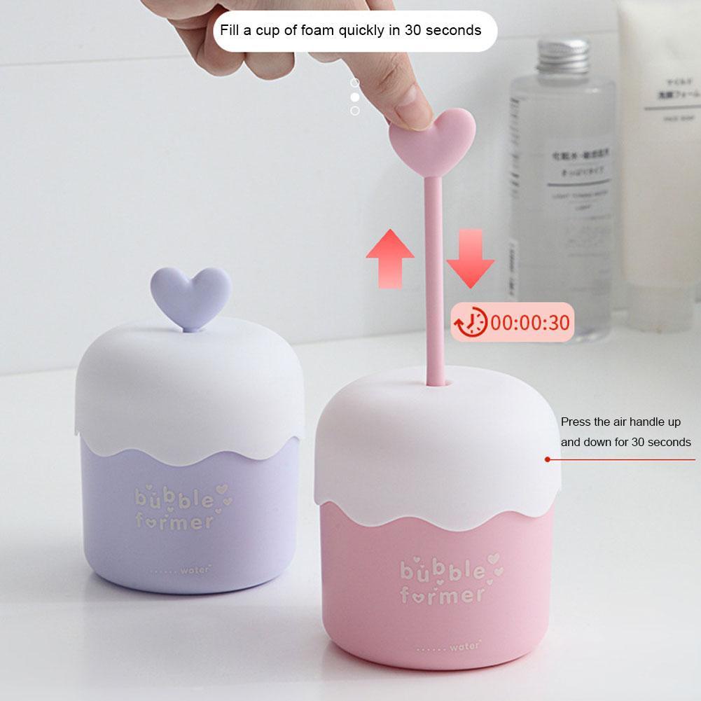 Bình Đựng Sữa Rửa Mặt Tạo Bọt I3C0 Thiết Kế Nhỏ Gọn