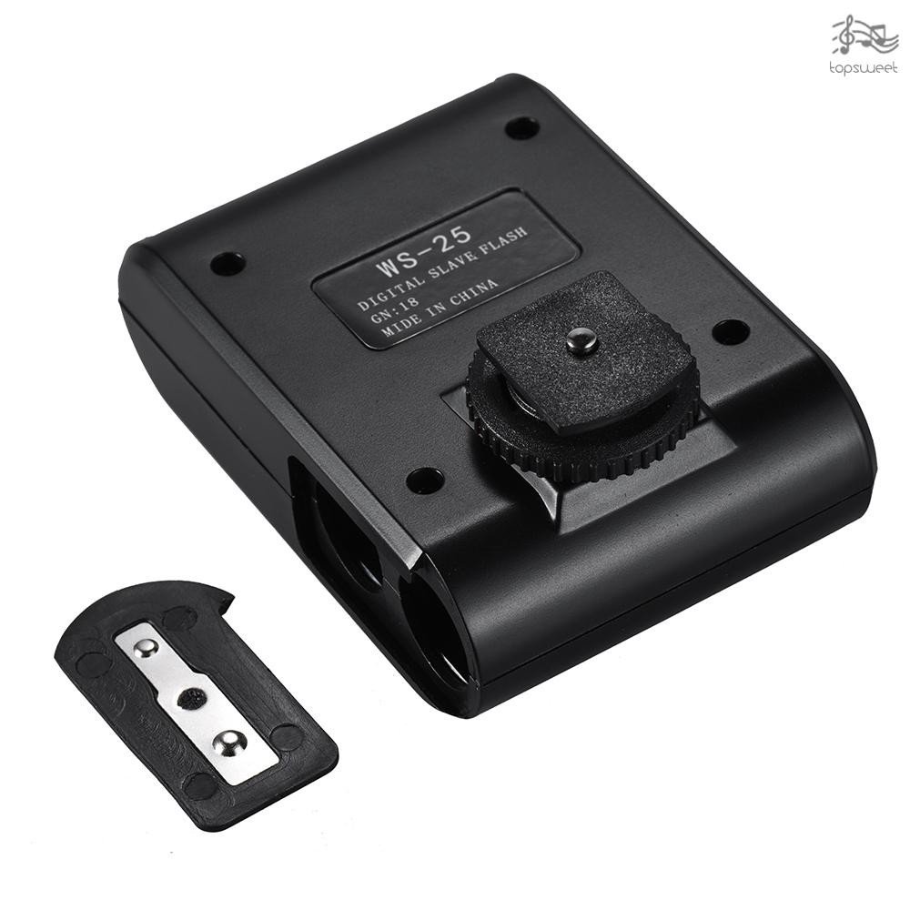 Đèn Flash Chụp Ảnh Mini Ws-25 Chuyên Nghiệp Gn18 F