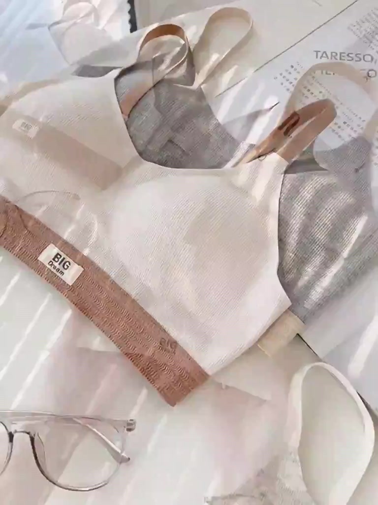 Áo lót thể thao YIBEIKA Zero Sense nâng ngực không gọng thép nâng ngực nhỏ chống chảy xệ cho nữ sinh | BigBuy360 - bigbuy360.vn